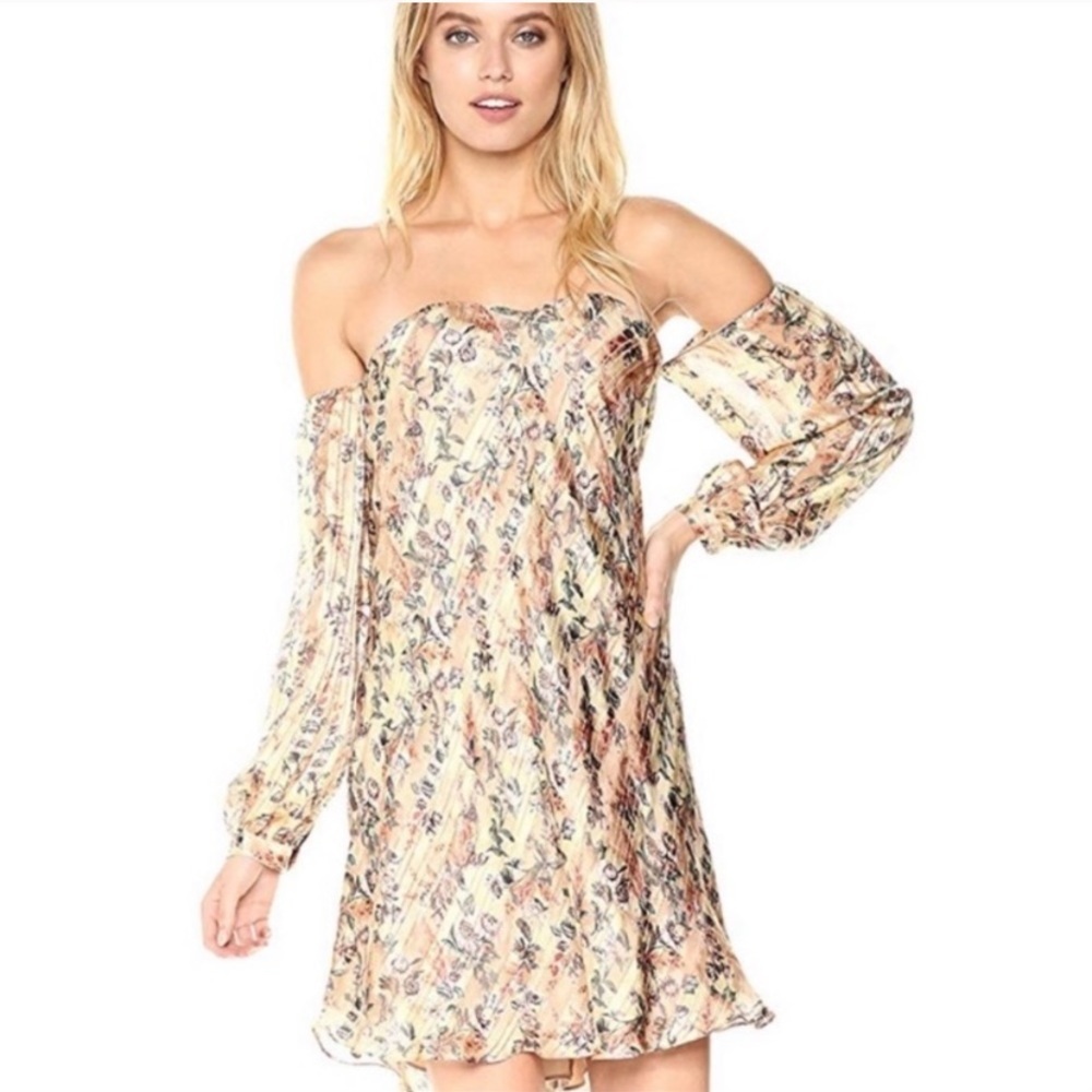 NWT Haute Hippie my armour Sandra silk dress